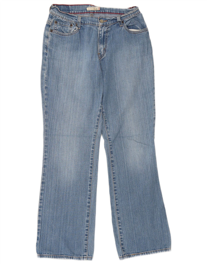 Damskie dżinsy Levi's 550 Straight US 8 Medium W30 L31 Niebieska bawełna
