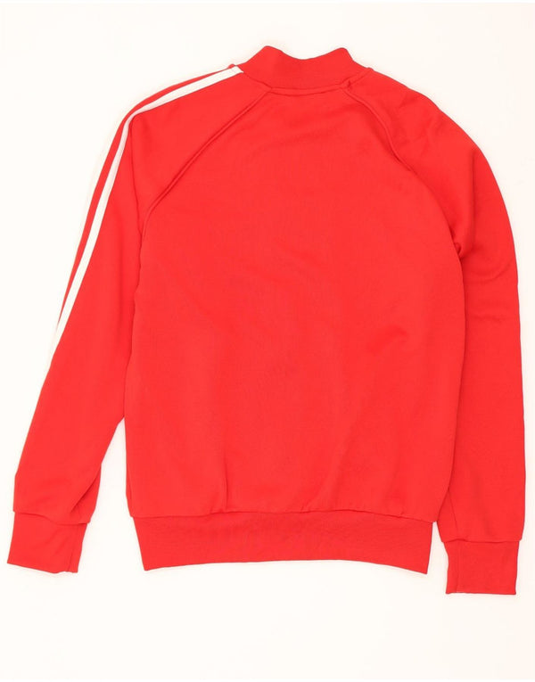 Adidas Męska bluza dresowa, średnia czerwona poliester
