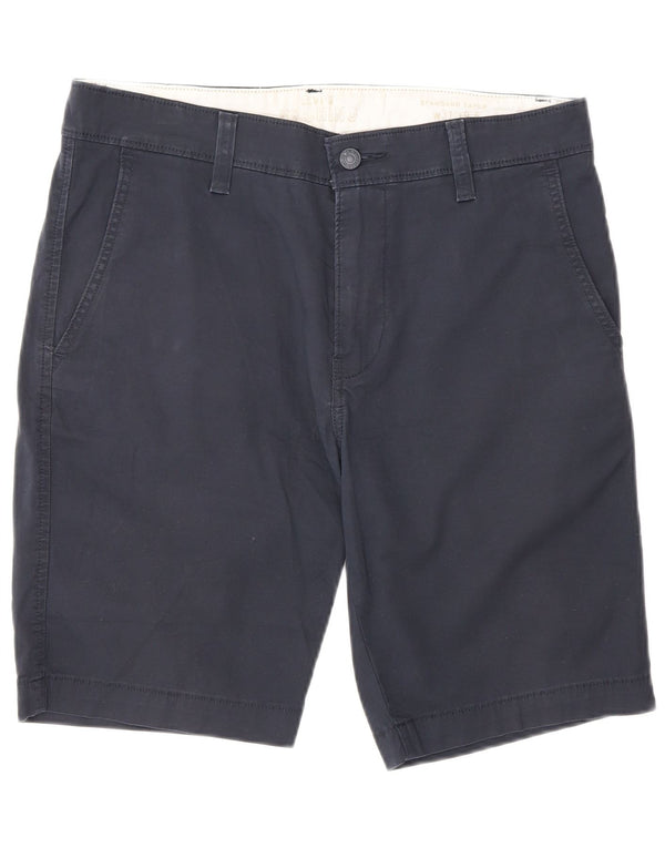 Męskie standardowe spodenki chino Levi's W31 Średni granatowy, bawełniany