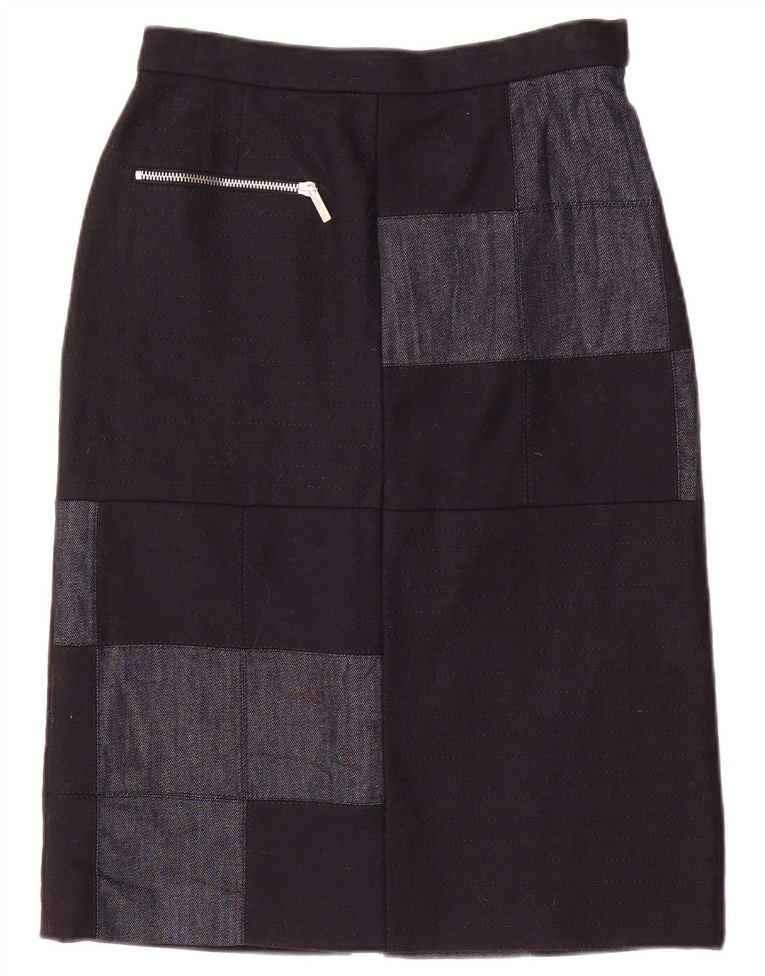 Damska spódnica midi Iceberg IT 40 Small W26 Granatowy patchworkowy nylon