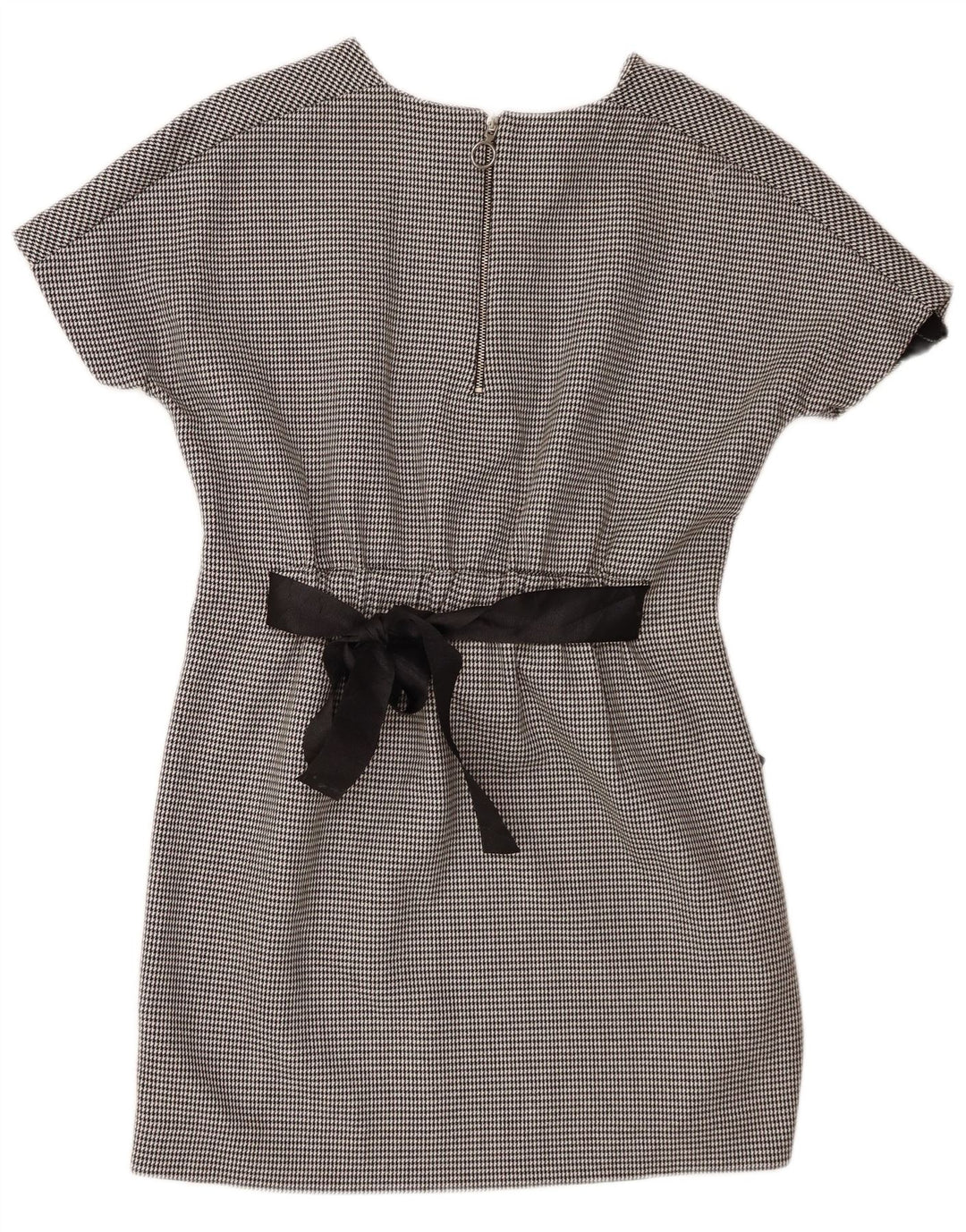 Sukienka damska Zara Trafaluc Basic UK 10, mała, czarna pepitka, poliester