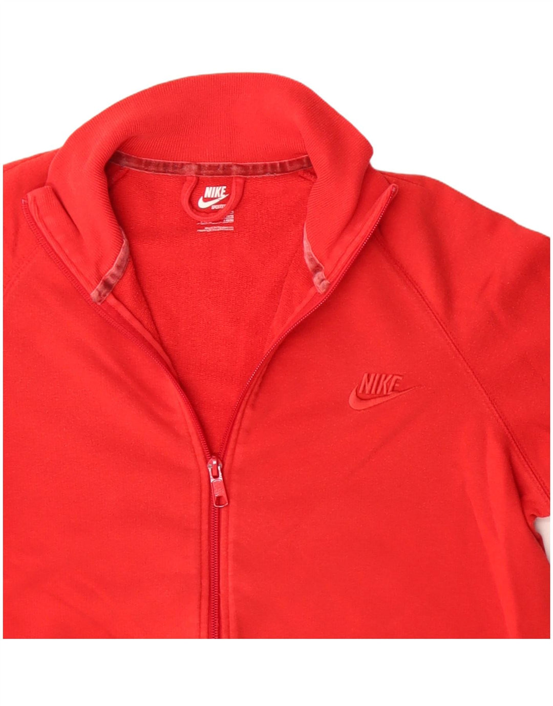 Damska kurtka dresowa NIKE UK 16, duża, czerwona, bawełniana