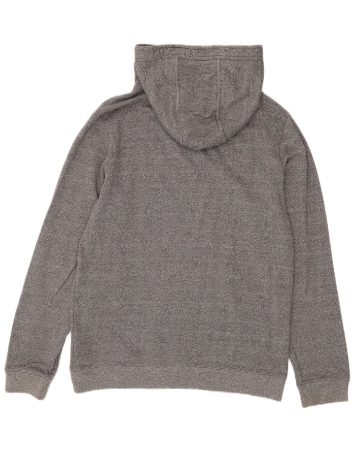 Męski sweter z kapturem Tommy Hilfiger, średnioszary, bawełniany w plamki