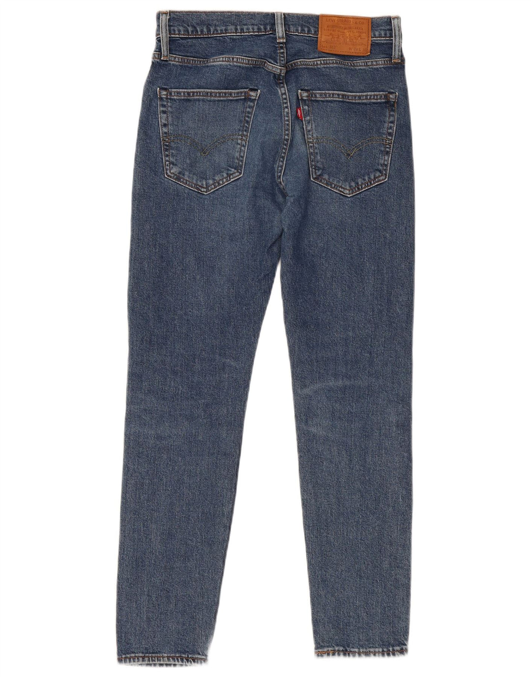 Damskie jeansy Levi's 512 Slim Tapered W29 L30 Niebieska bawełna