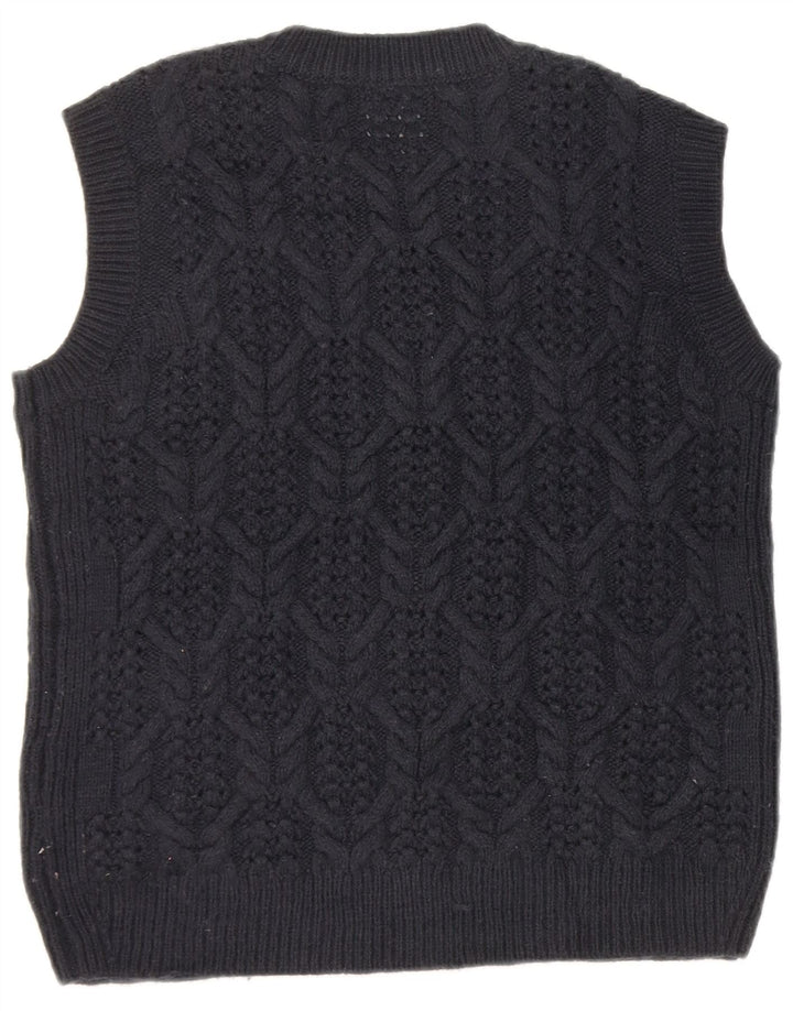 Tank top damski Marks & Spencer UK 14, średni granatowy, akryl