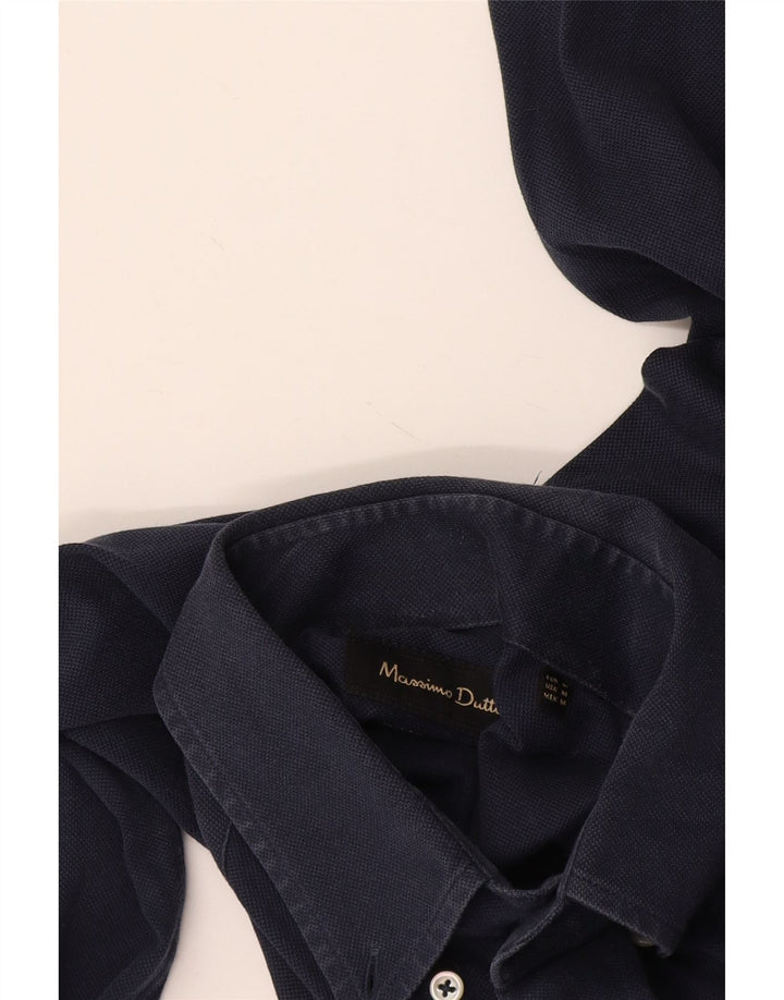 Koszula męska Massimo Dutti, średni granat