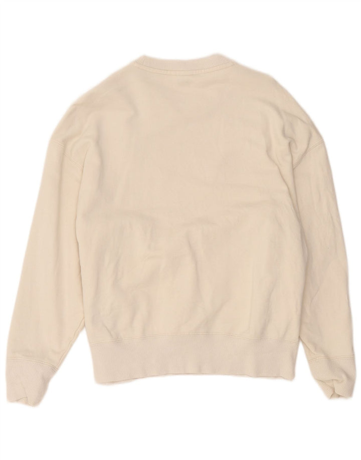 Damska bluza Puma Jumper UK 14 Średnia biała bawełna