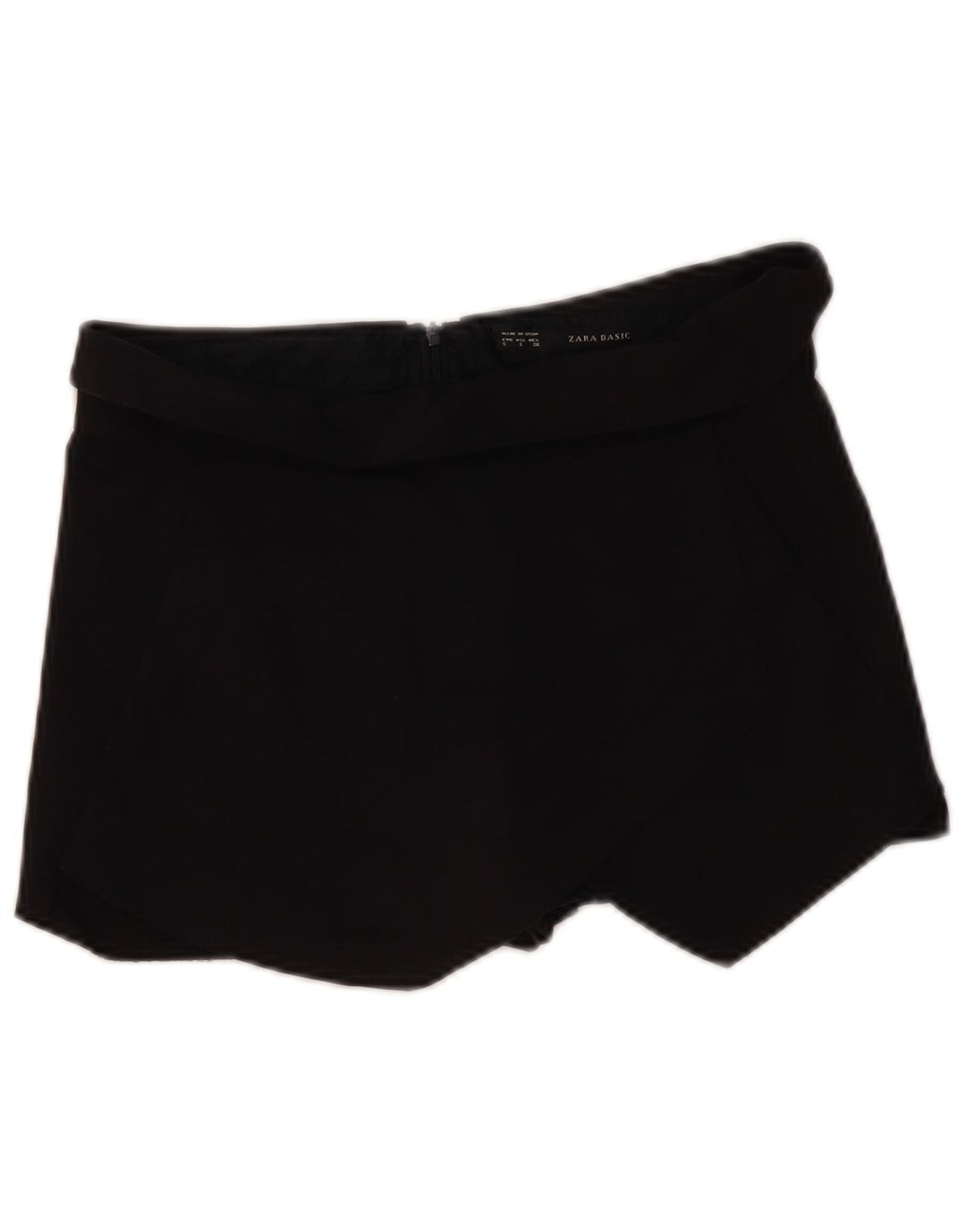 Skort damski ZARA UK 8 Small Black Acetat