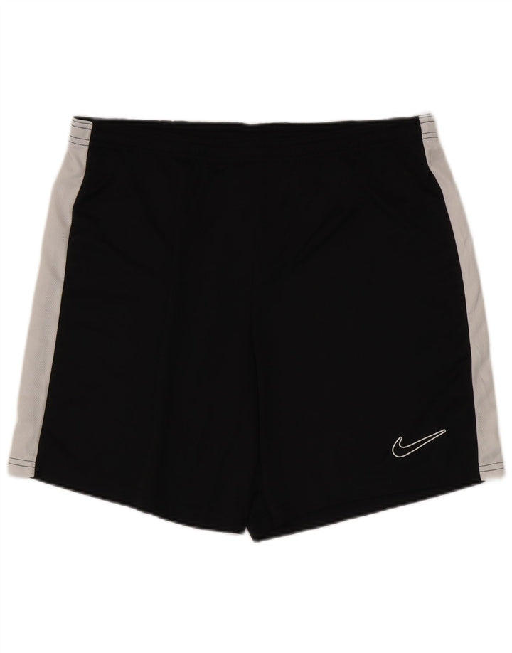 Męskie spodenki sportowe Nike Dri Fit Slim XL, czarny, poliester z blokami kolorów