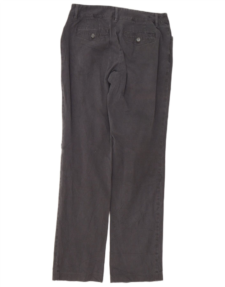 Proste spodnie damskie EDDIE BAUER US 8 Medium W28 L32 Szare