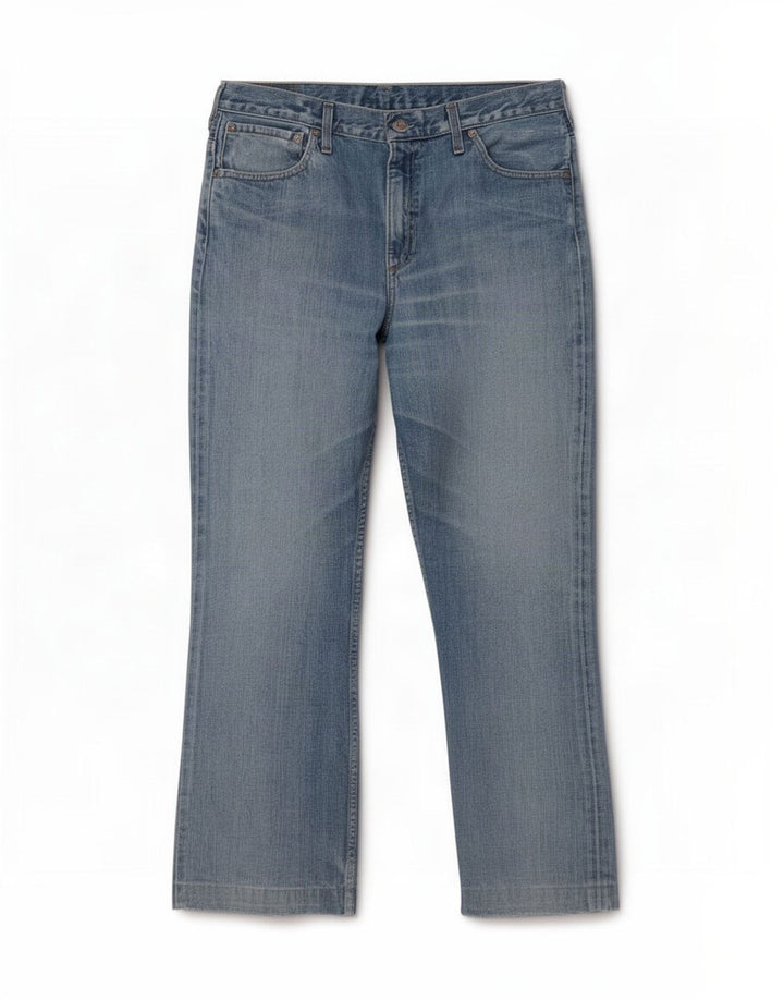 Męskie proste dżinsy Levi's W36 L27 Niebieskie bawełniane