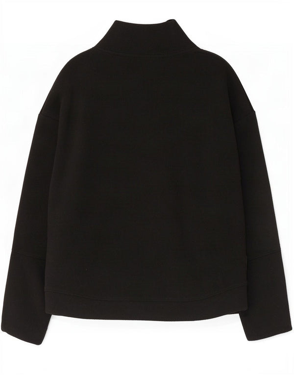 Damski sweter oversize Under Armour z grafiką polarową UK 10, mały, czarny