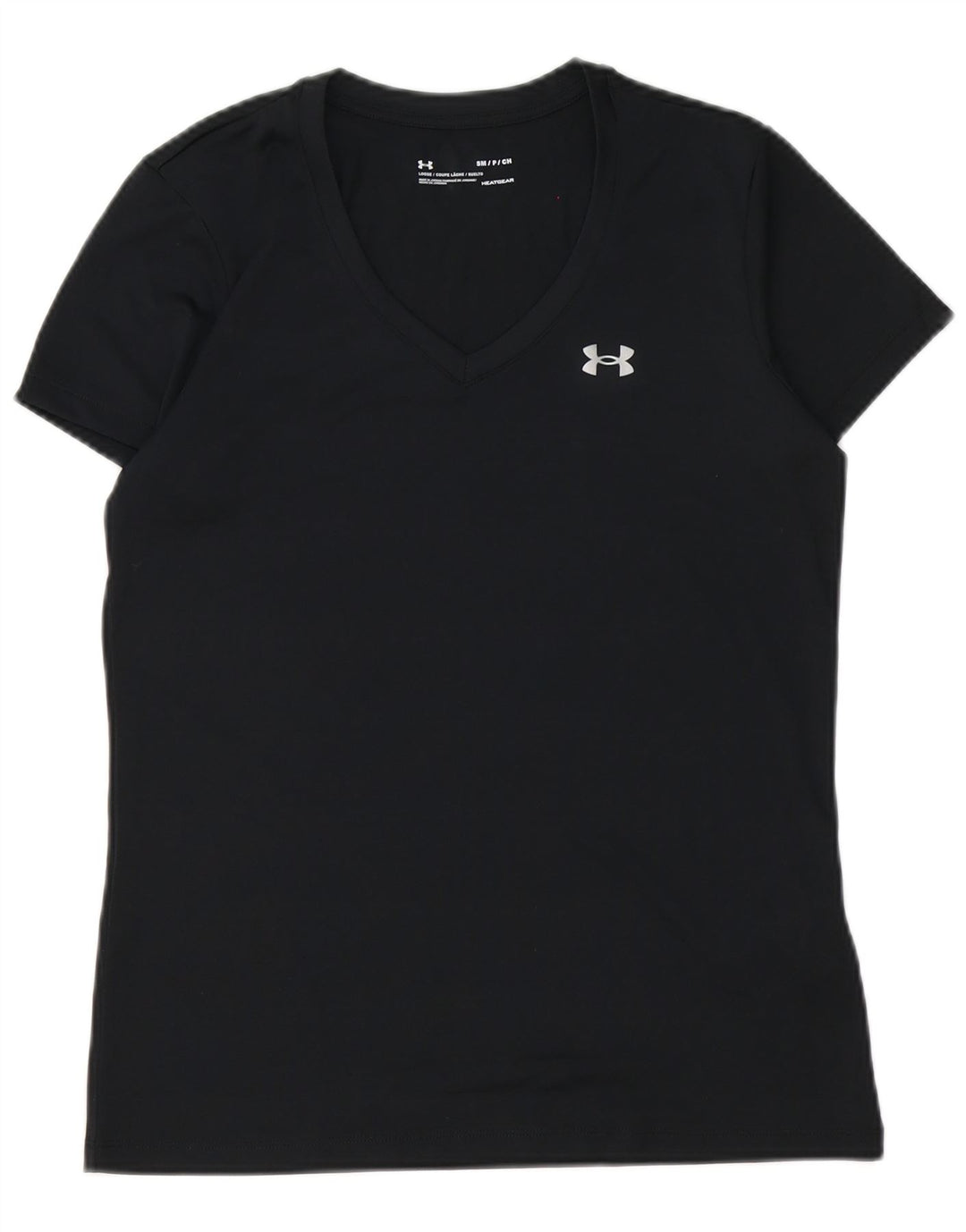Męski t-shirt Under Armour Heat Gear, mały, czarny poliester