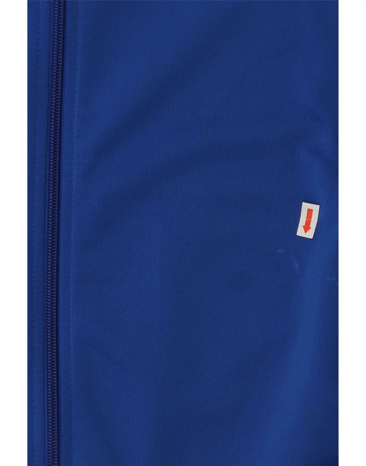 Chłopięca bluza dresowa Adidas z grafiką, 13-14 lat, niebieska, poliestrowa