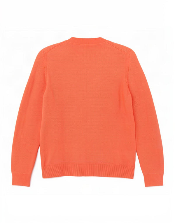 Sweter damski Tommy Hilfiger UK 6 XS Pomarańczowa bawełna