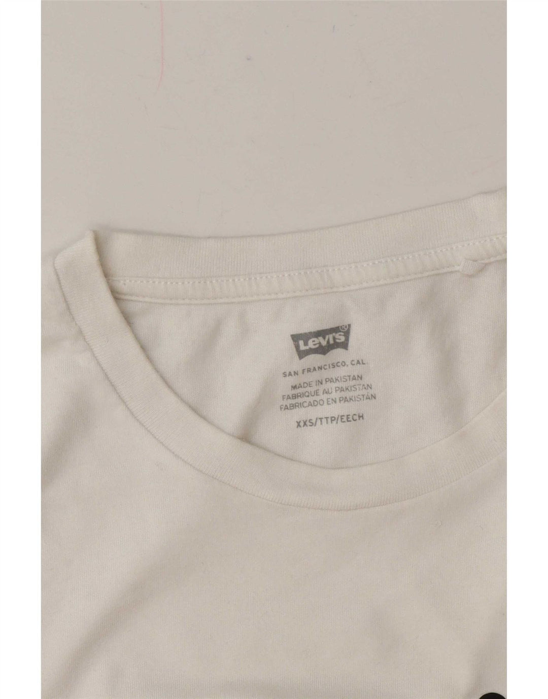 Damska koszulka oversize z grafiką Levi's Top UK 2 2XS biała