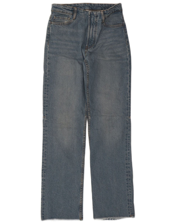 Damskie proste dżinsy Massimo Dutti EU 34 2XS W24 L30 Niebieskie bawełniane