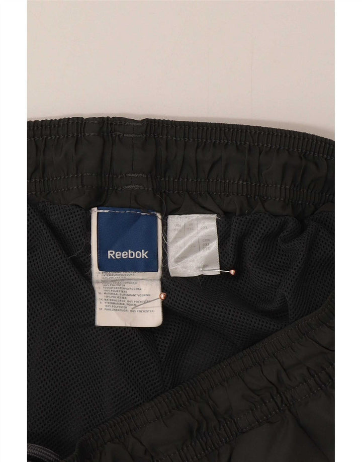 Męskie spodnie dresowe Reebok 2XL Zielony poliester