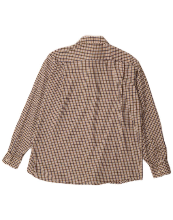 Męska koszula Ungaro Classic Fit XL w beżową kratkę