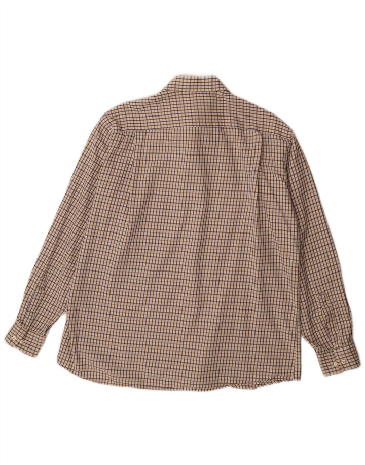 Męska koszula Ungaro Classic Fit XL w beżową kratkę