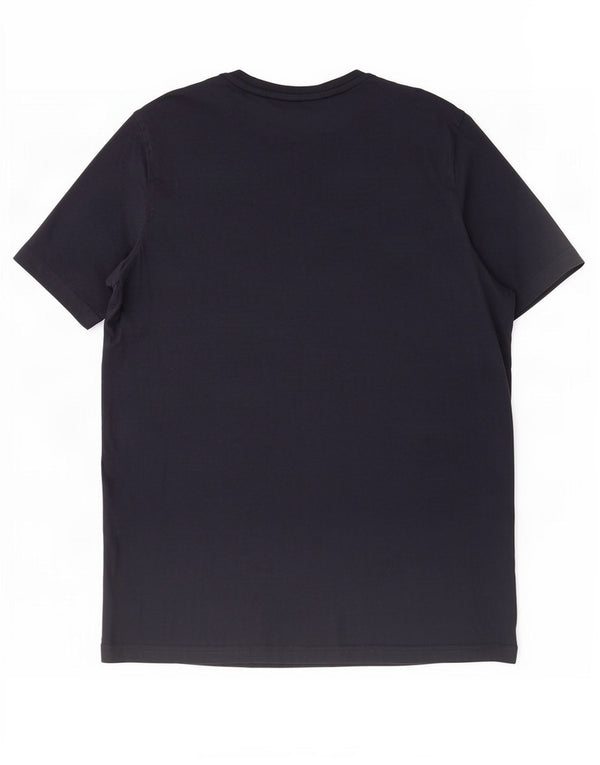 T-shirt męski Tommy Hilfiger Top, średni, granatowy, bawełniany