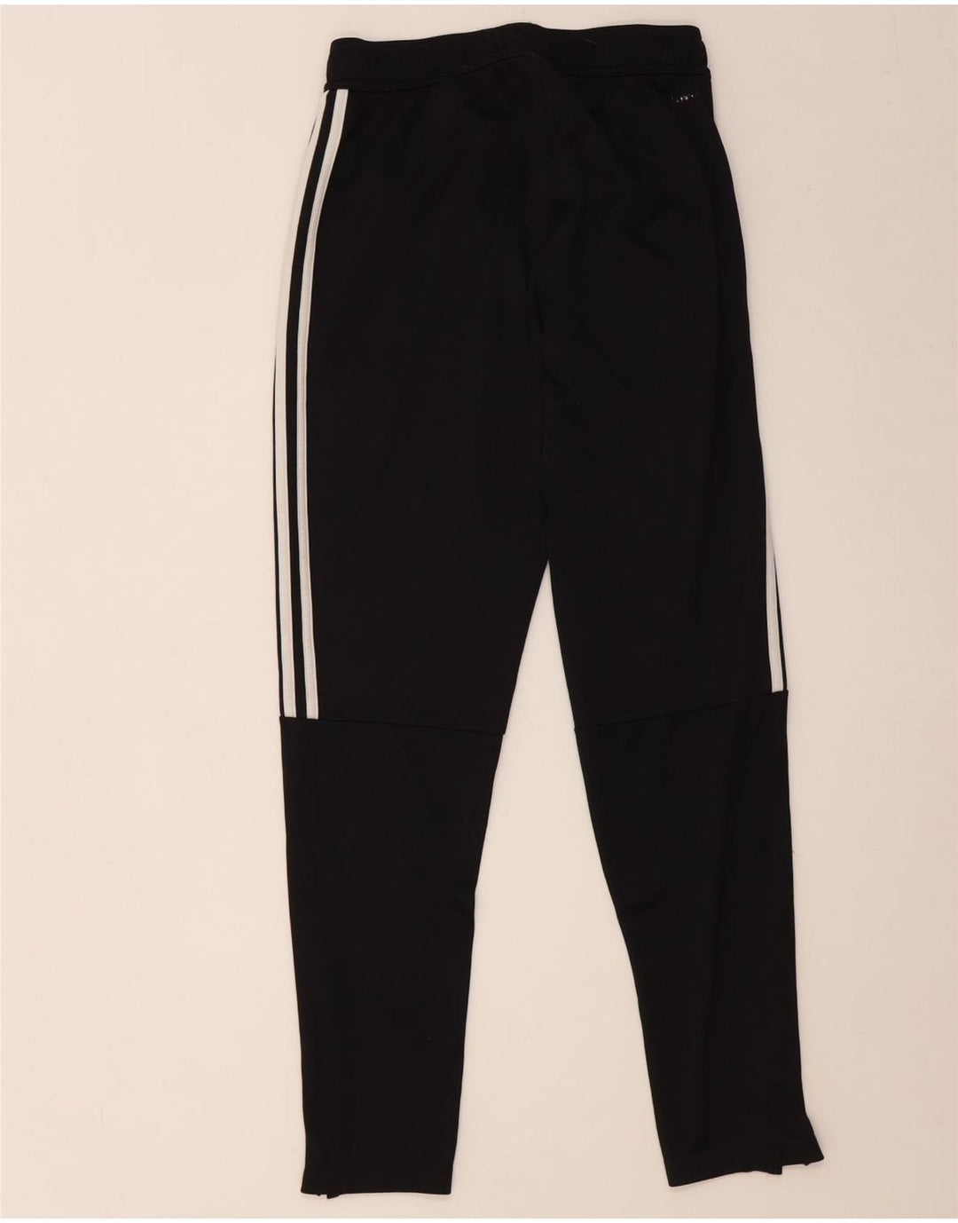 Męskie spodnie dresowe Adidas, małe, czarne, poliestrowe