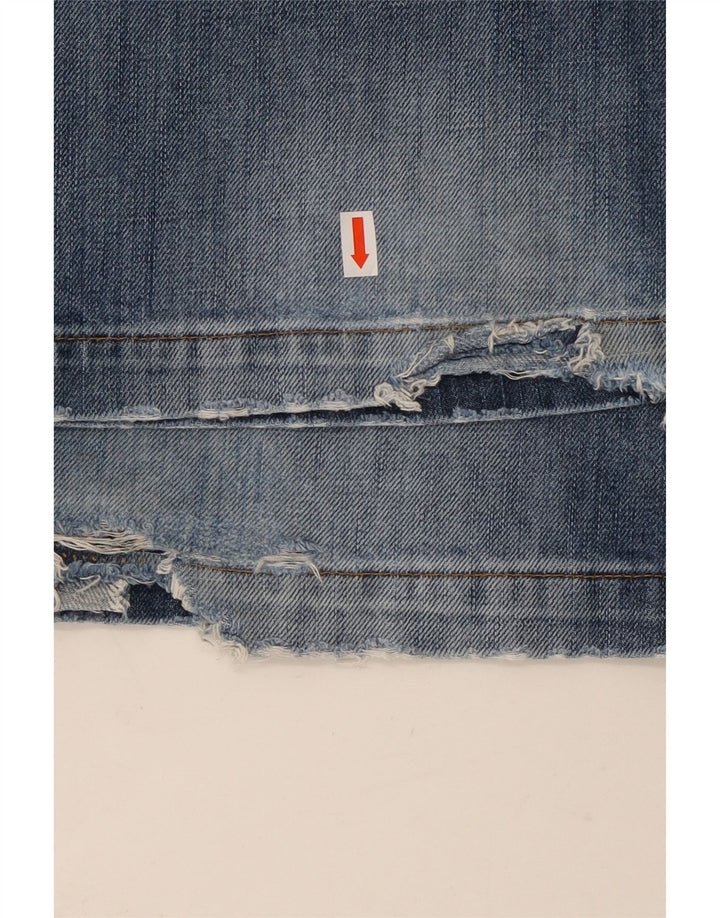 Męskie dżinsy WRANGLER Dayton Bootcut W29 L34 Niebieskie, bawełniane