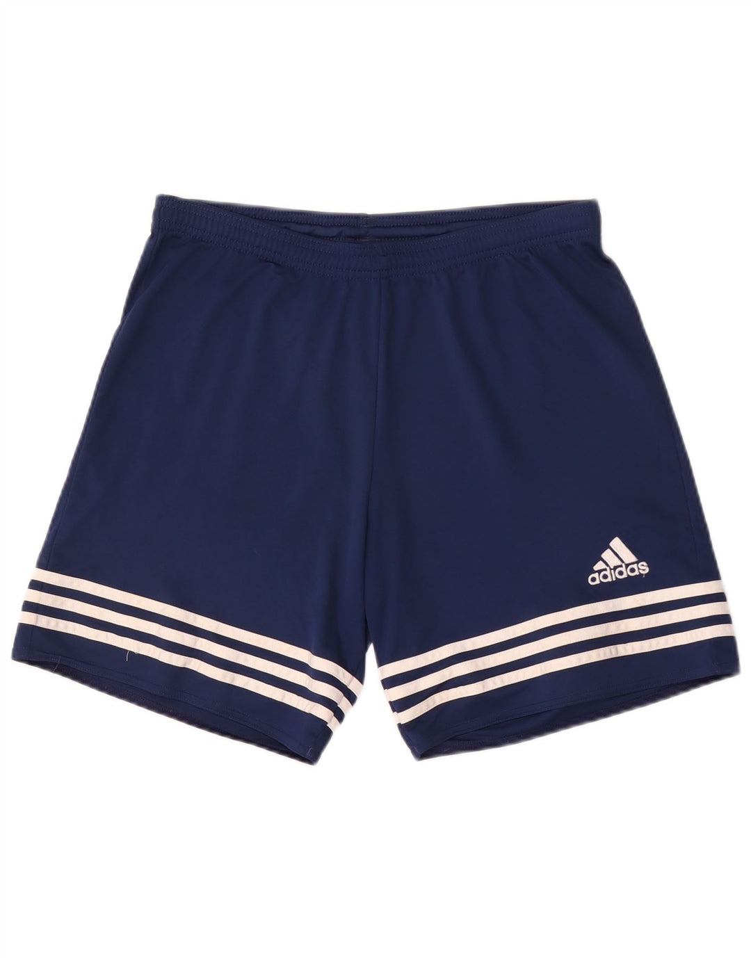 Męskie spodenki sportowe Adidas Climalite, średni granatowy poliester