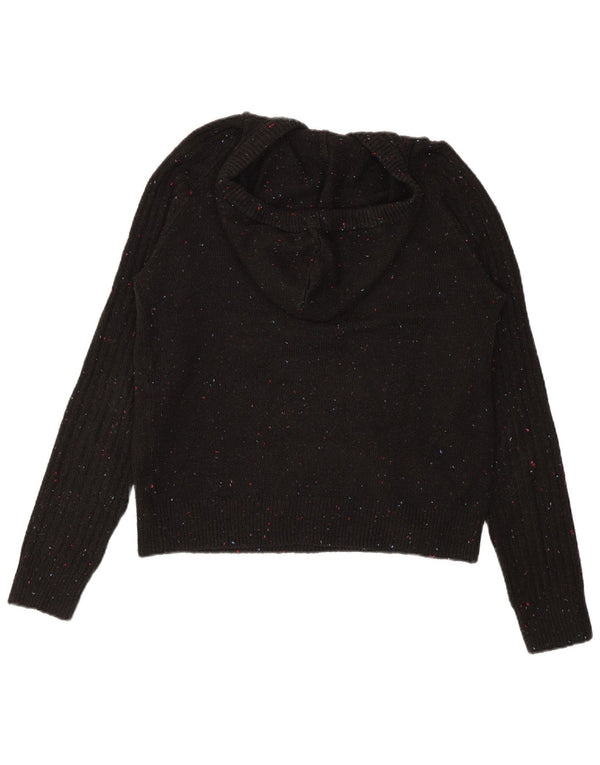 Marks & Spencer Damski sweter oversize UK 6 XS, czarny, nakrapiany