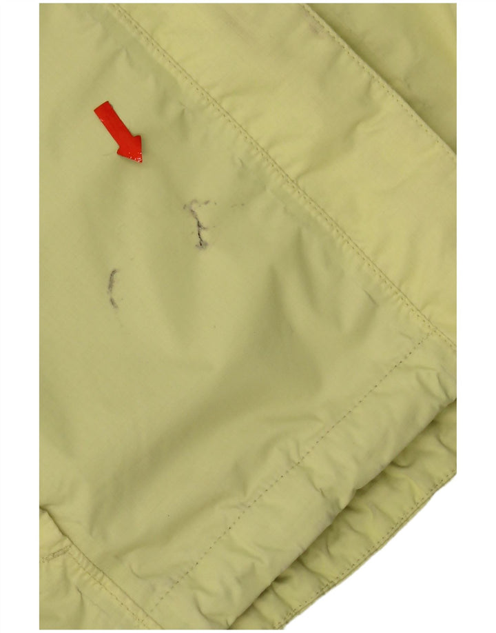 Damska kurtka przeciwdeszczowa z kapturem The North Face UK 14, średni żółty nylon