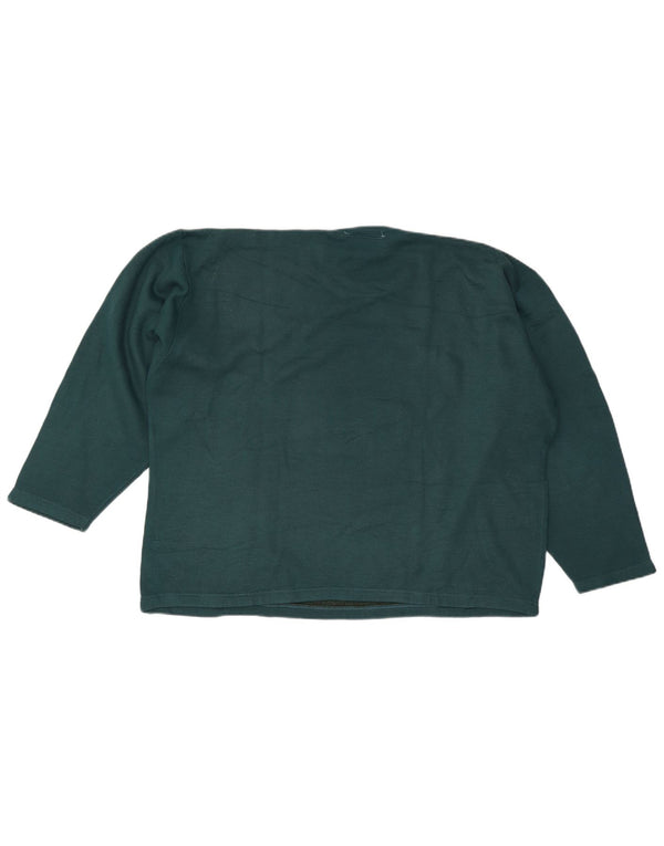 Damski sweter oversize GREAT BAY Graphic UK 18 XL, zielony