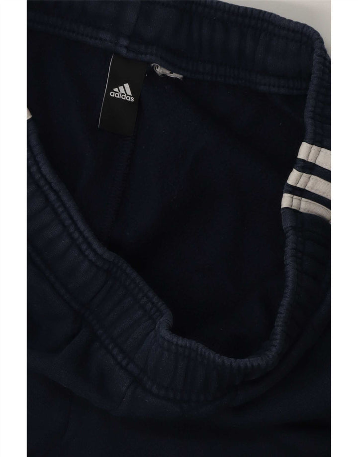 Męskie spodnie dresowe Adidas, średnie granatowe