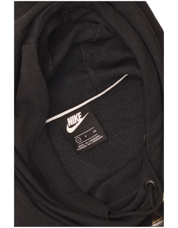 Damska bluza z kapturem Nike z grafiką, mała czarna