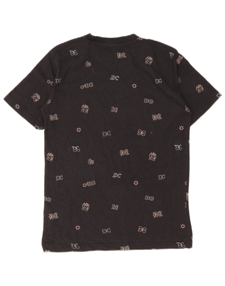 Chłopięcy T-shirt z grafiką DC na 13-14 lat, duży, czarny, bawełniany