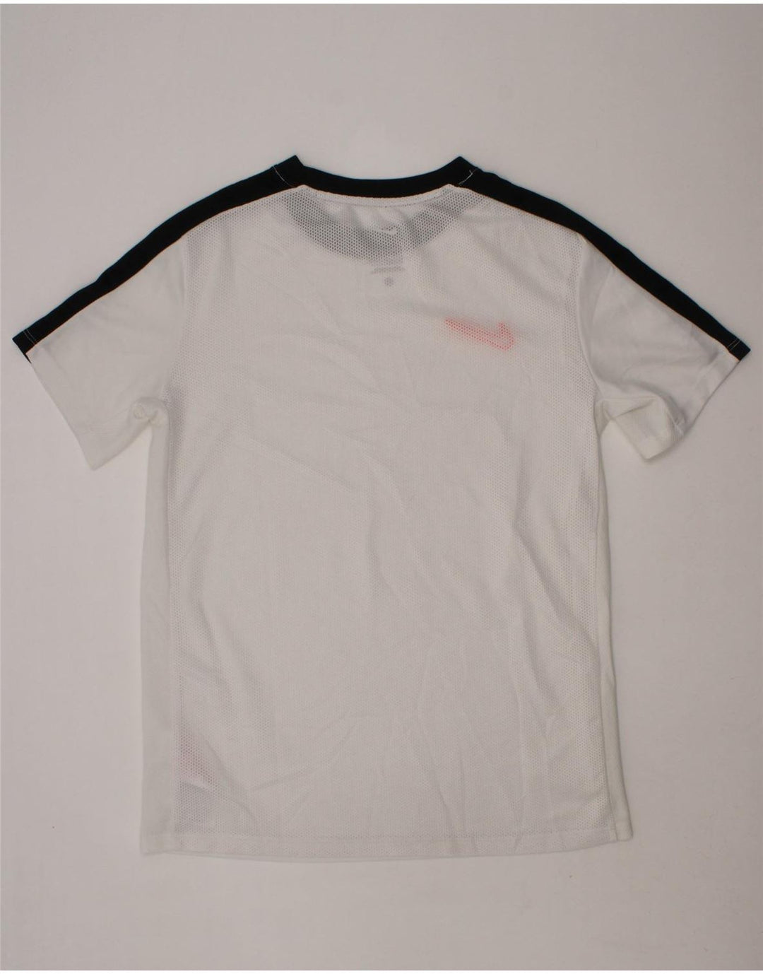 NIKE Boys T-Shirt Top 12-13 Years Large  White Colourblock Polyester Vintage Nike and Second-Hand Nike from Messina Hembry 