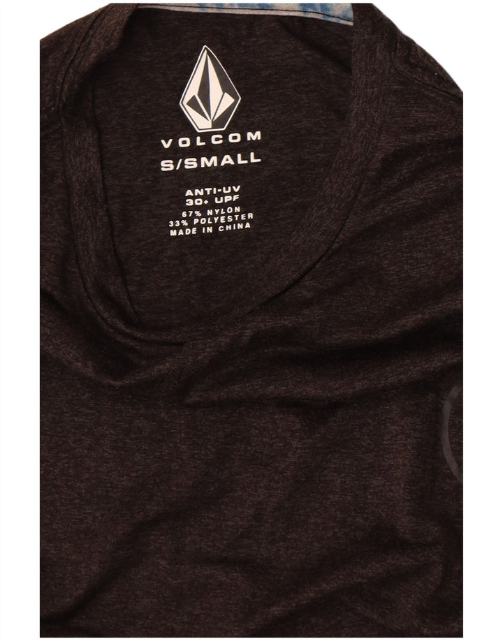 Męska koszulka Volcom Top, mała, szara, nakrapiana nylonowa