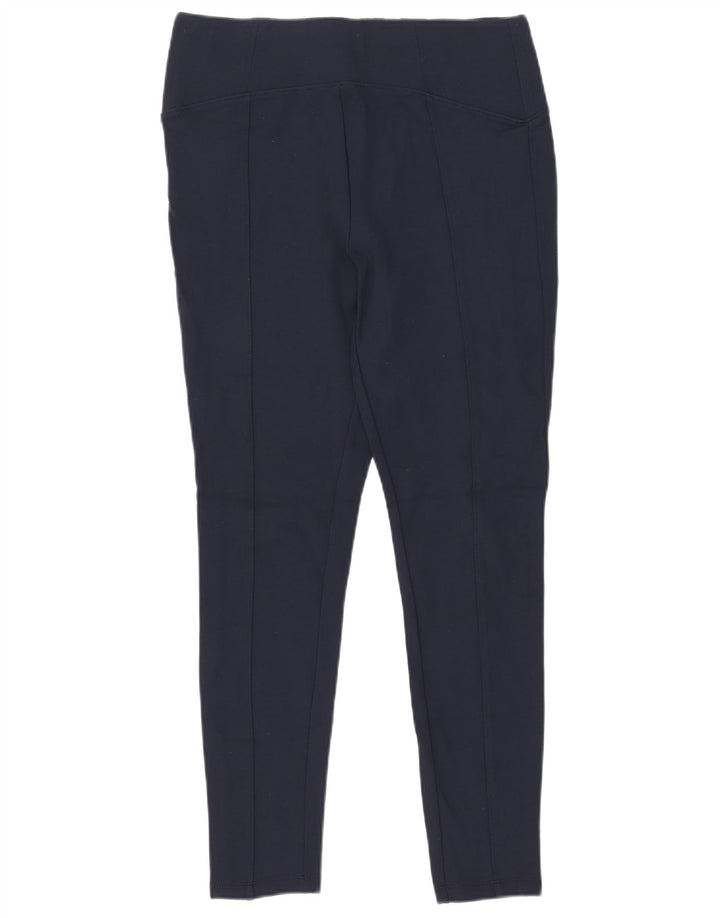 Legginsy damskie Marks & Spencer UK 14, duże, granatowe, wiskozowe