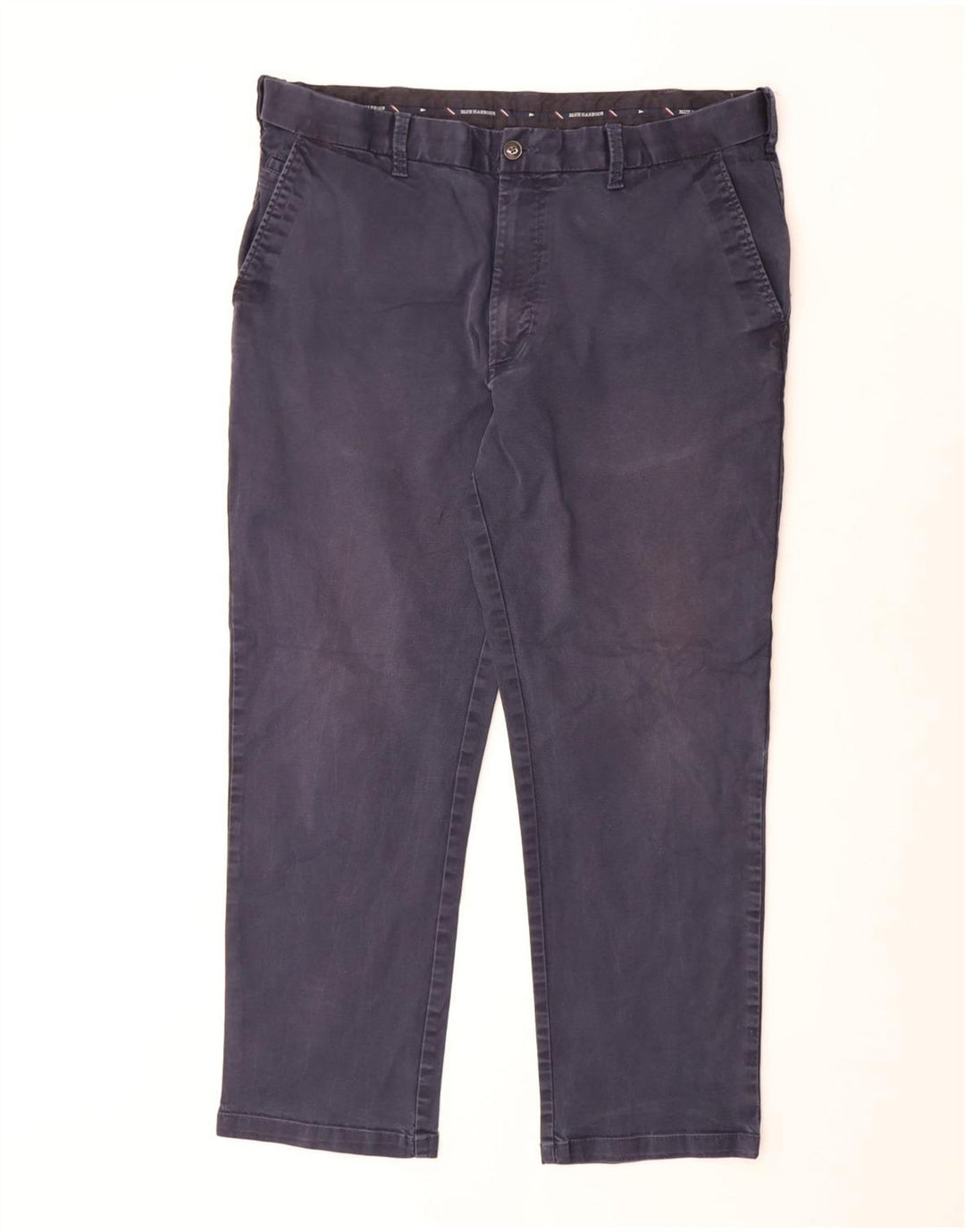 Spodnie męskie MARKS & SPENCER Blue Harbor Chino W38 L27 Granatowe