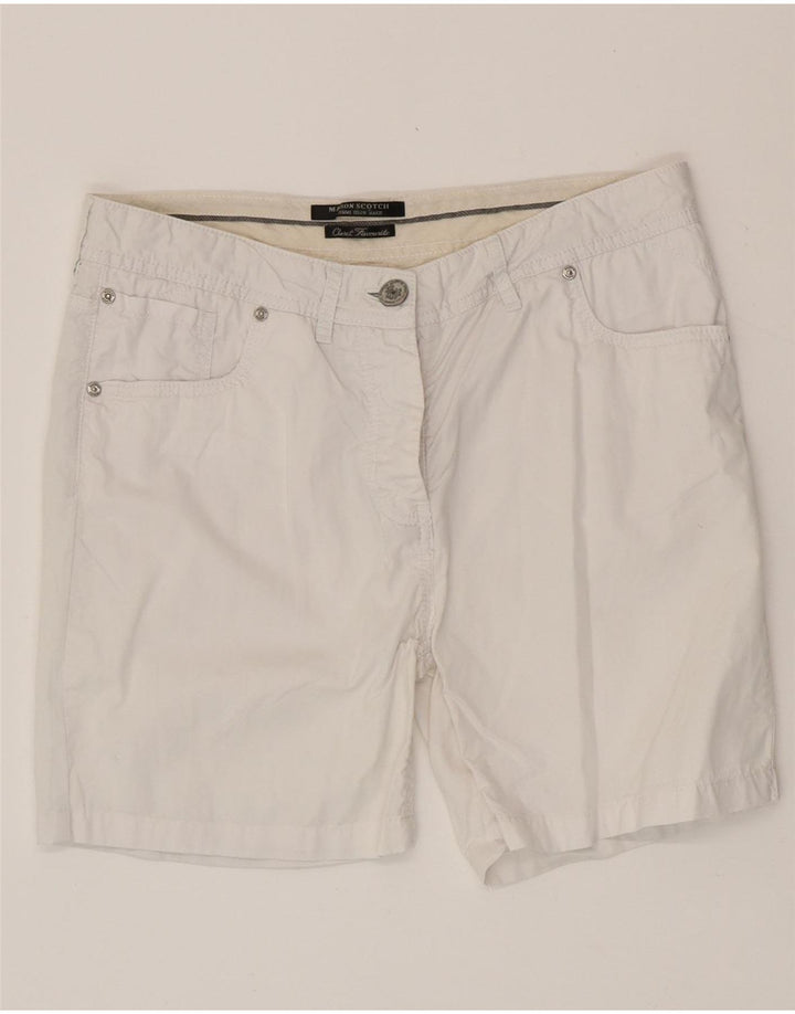 Damskie spodenki codzienne Maison Scotch W27 Małe, białe, bawełniane