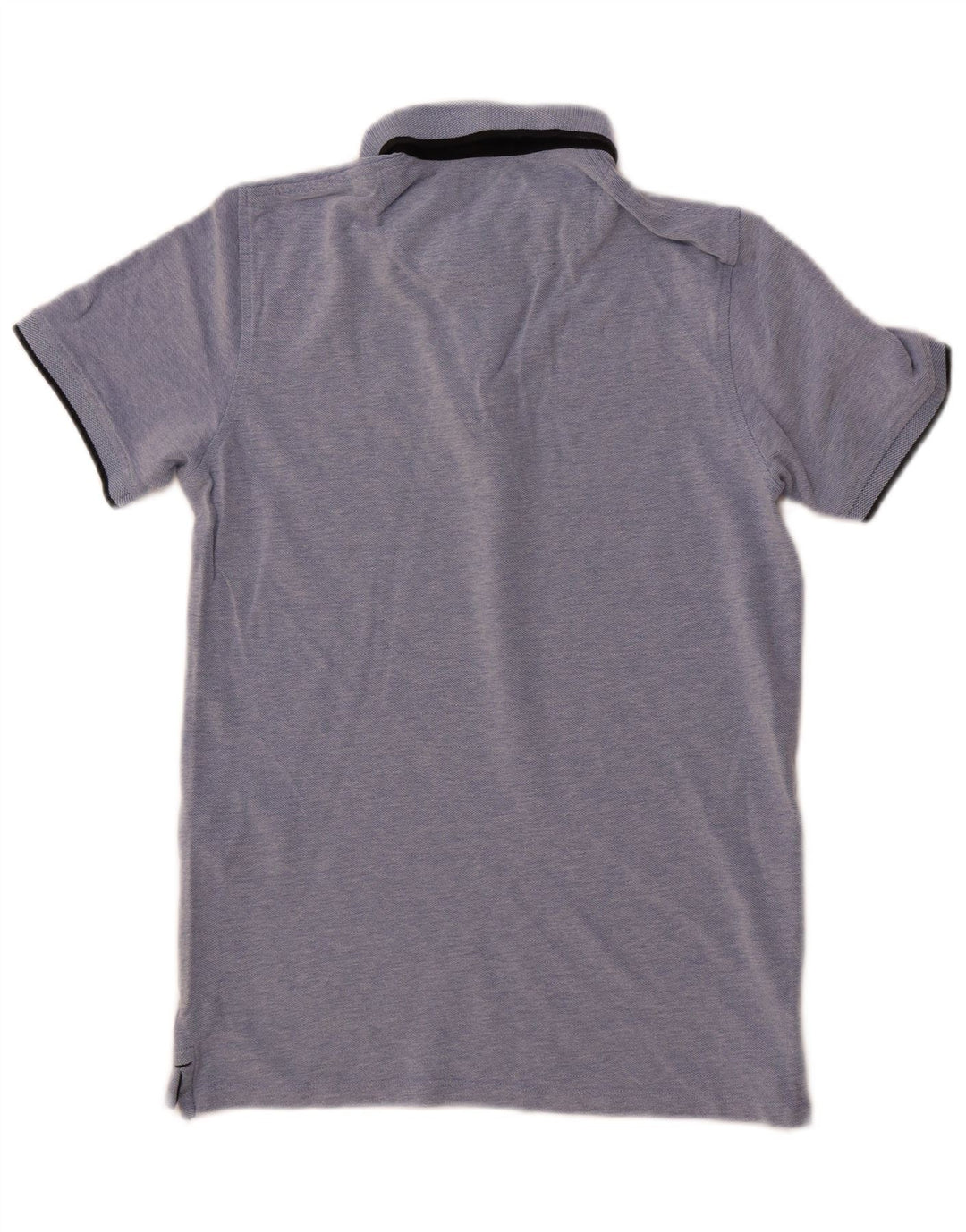 Męska koszulka polo JACK & JONES, mała, niebieska, bawełniana w cętki
