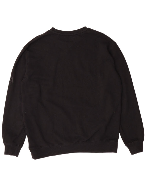 Męska bluza z grafiką Nowego Jorku ALCOTT XL, czarna, bawełniana