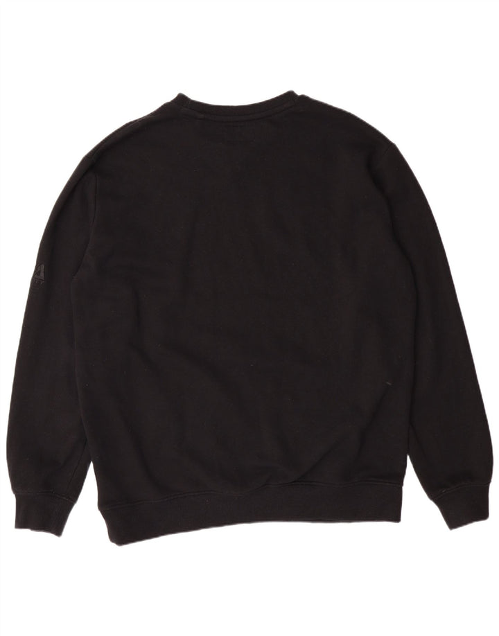 Męska bluza z grafiką Nowego Jorku ALCOTT XL, czarna, bawełniana