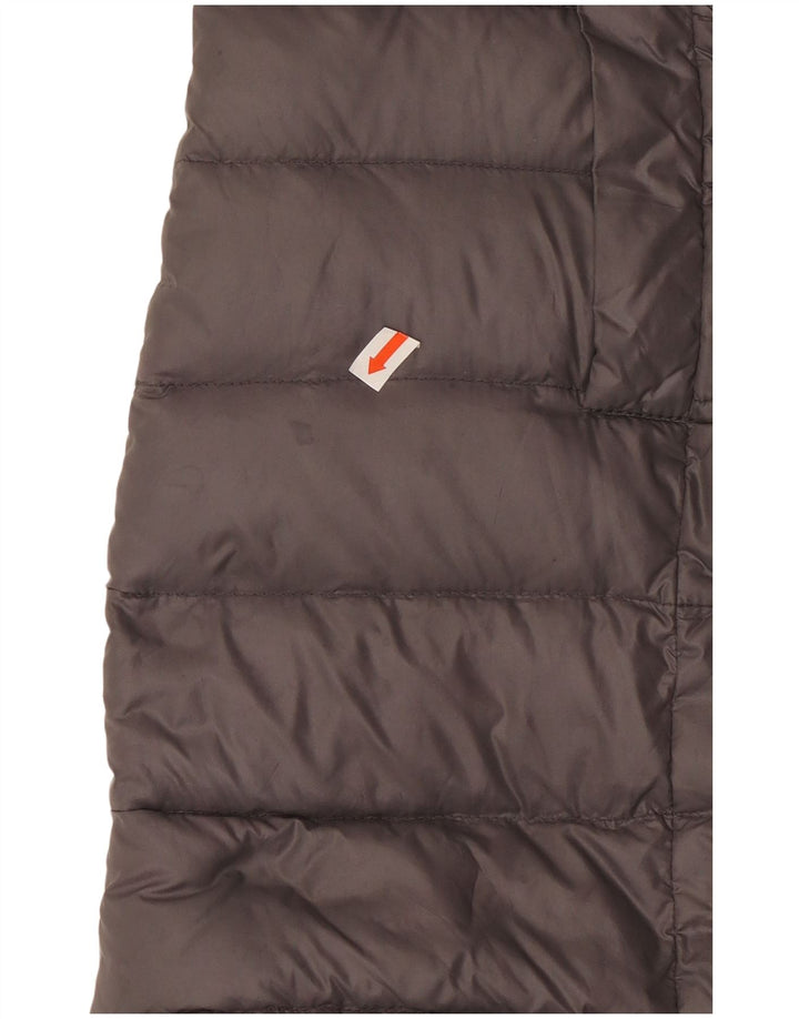 Damska ocieplana kurtka z kapturem Kangury UK 18 XL Szary poliamid