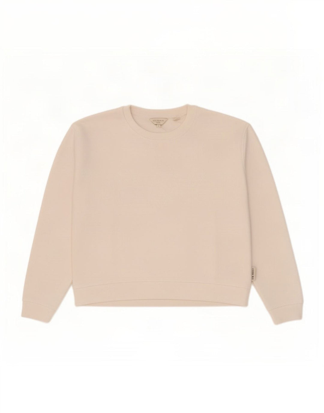 Damski sweter oversize Ted Baker, rozmiar 2, mały, biały, poliester
