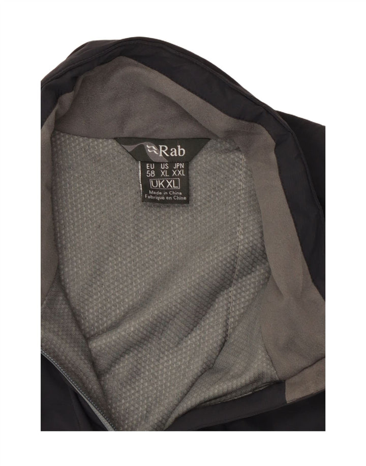 Męska kurtka dresowa bez rękawów Rab XL granatowa, poliamidowa