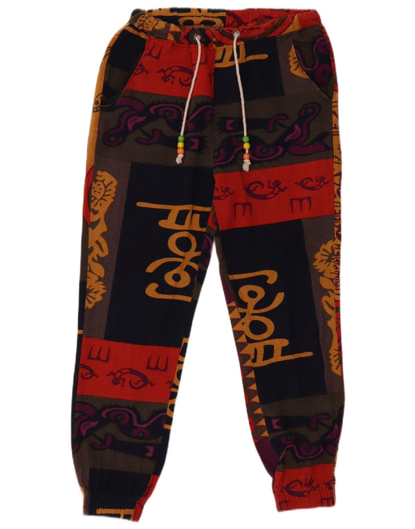 Spodnie dziewczęce VINTAGE 15-16 lat 2XL W30 L25 wielokolorowe