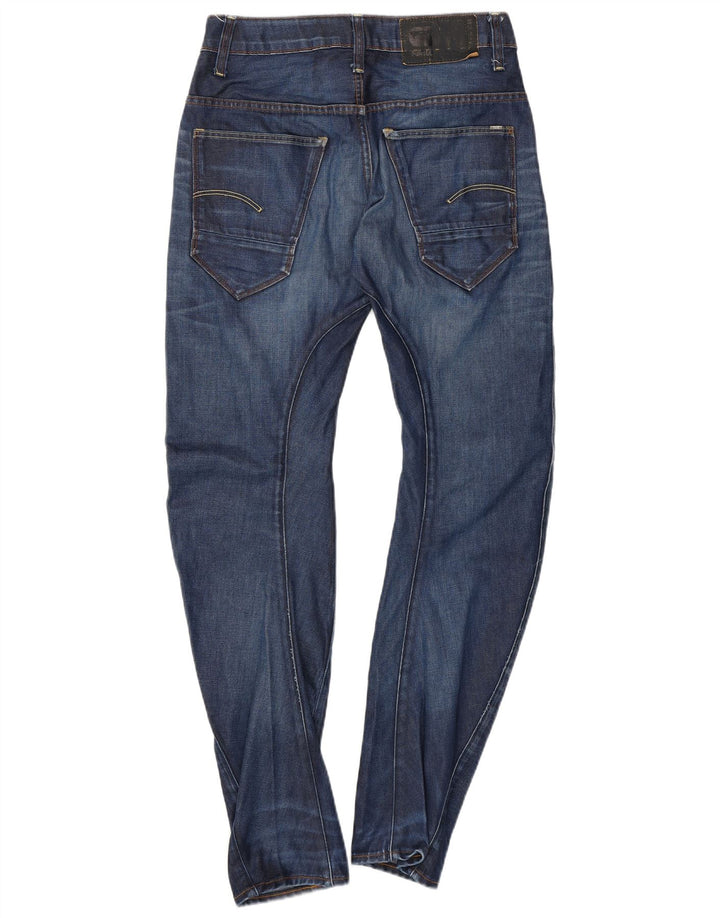 Męskie jeansy G-Star 3D Arc Distressed W28 L32 Niebieskie bawełniane