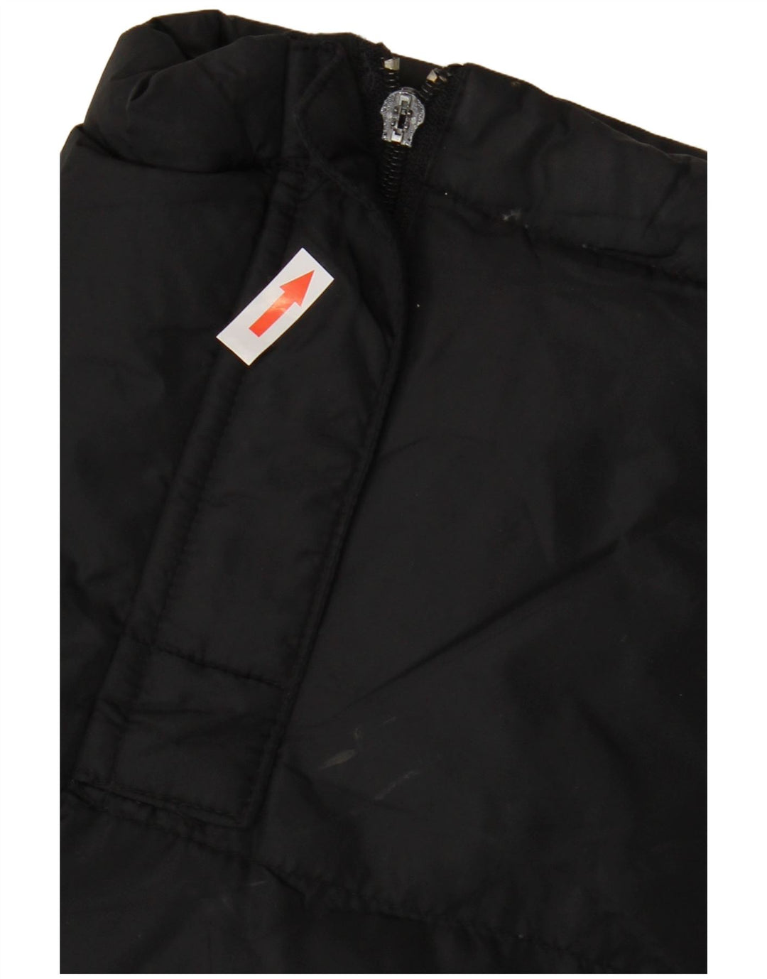 Męski ocieplany płaszcz z kapturem Levi's UK 42 XL, czarny poliamid