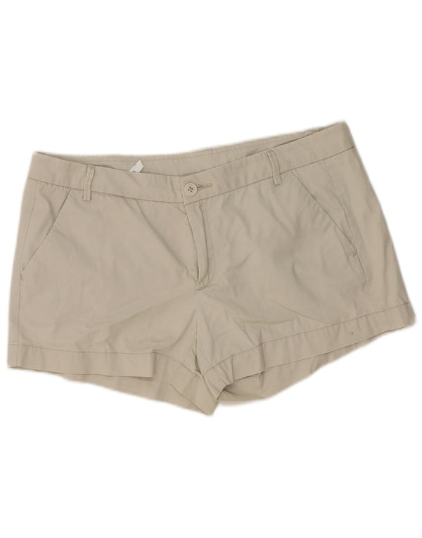 Damskie spodenki Chino Benetton UK 14 Large W36 Beżowa bawełna