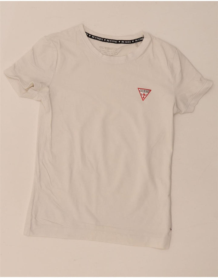 Koszulka damska Guess Top UK 12 Medium White